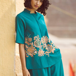 Placement Embroidered Shirt