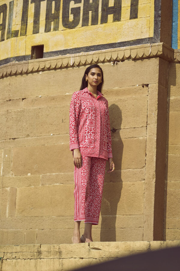Baroque Porcelain Print Shirt - Image 16
