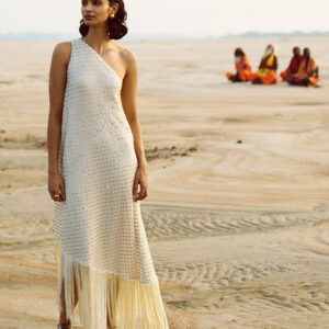 Mirror Sequin Fringe Dress