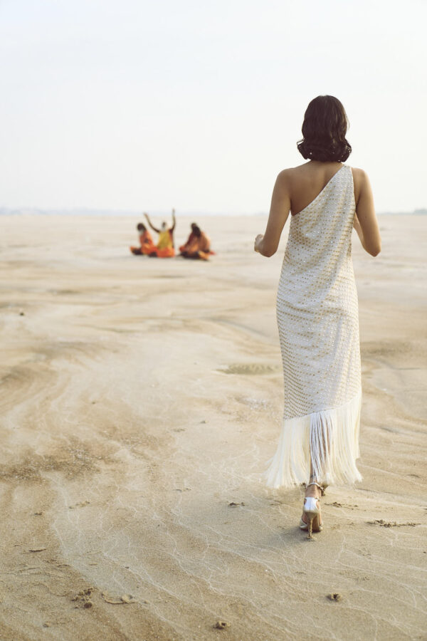 Mirror Sequin Fringe Dress - Image 19