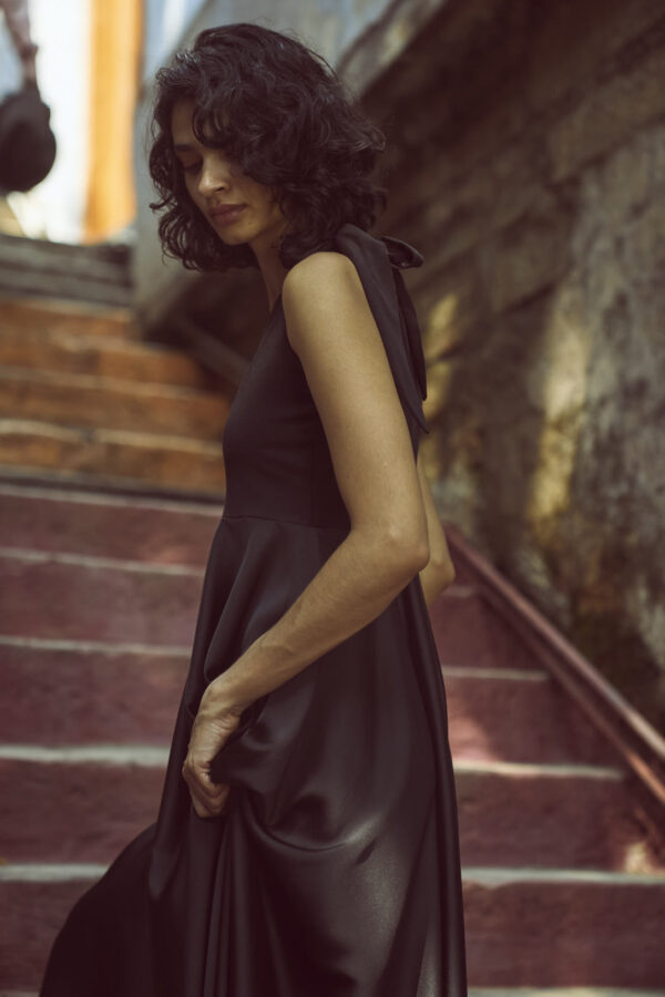 One Shoulder Fit & Flare Gown - Image 11