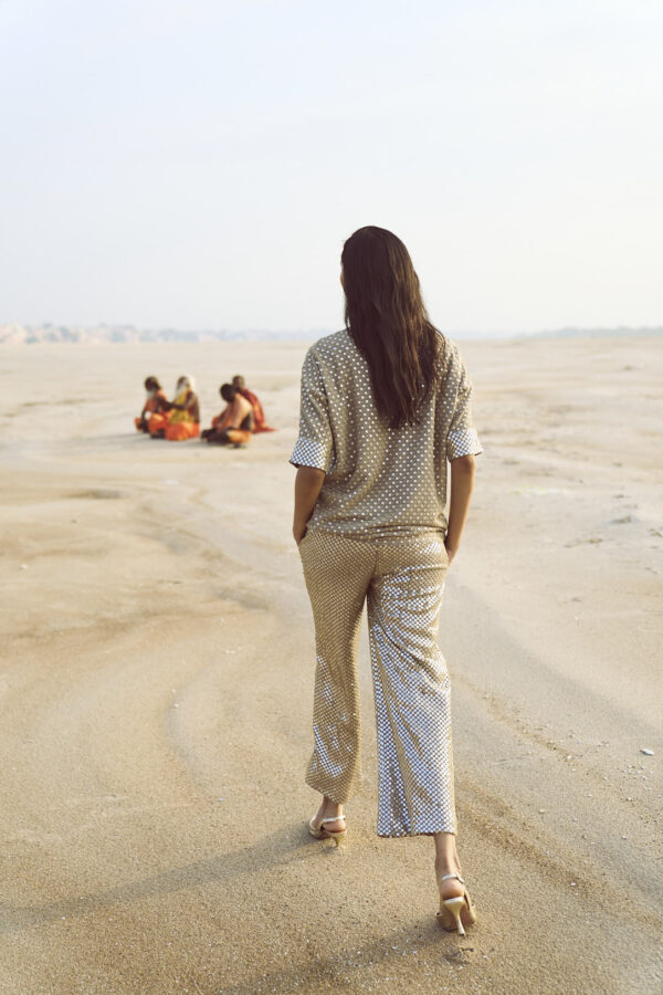 Mirror Sequin Pant - Image 4