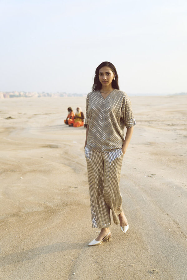 Mirror Sequin Pant - Image 3