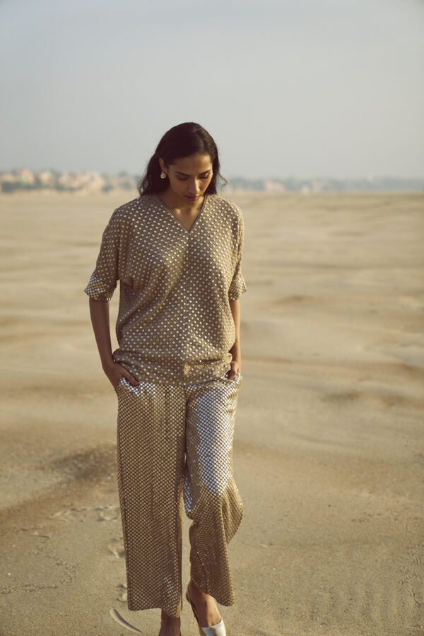 Mirror Sequin Pant - Image 11
