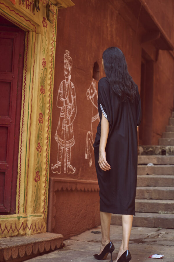 Embroidered Bib Kaftan - Image 24