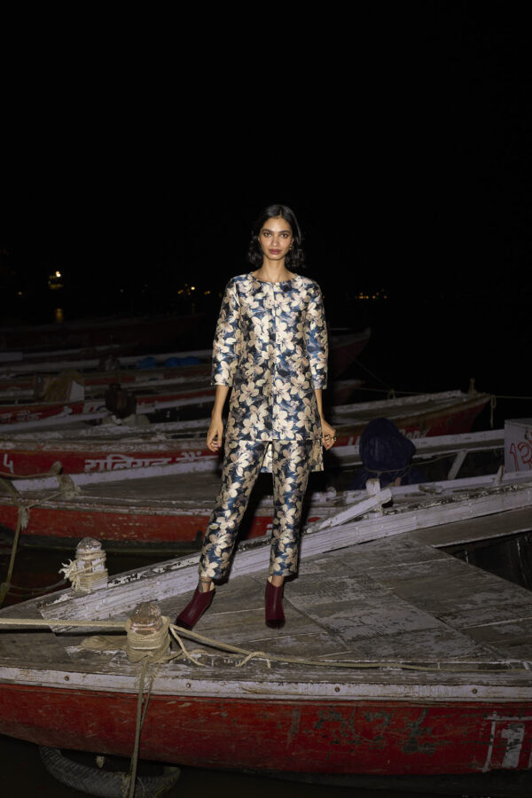 Tapered Brocade Pant - Image 6
