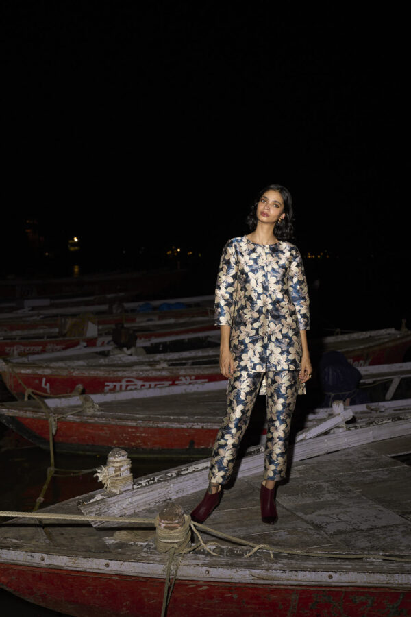 Tapered Brocade Pant - Image 7
