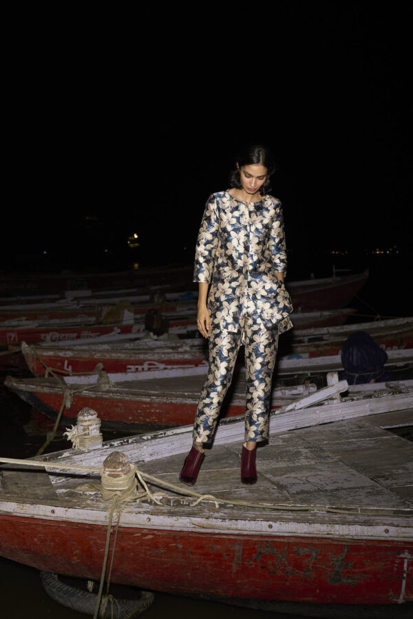 Tapered Brocade Pant - Image 8