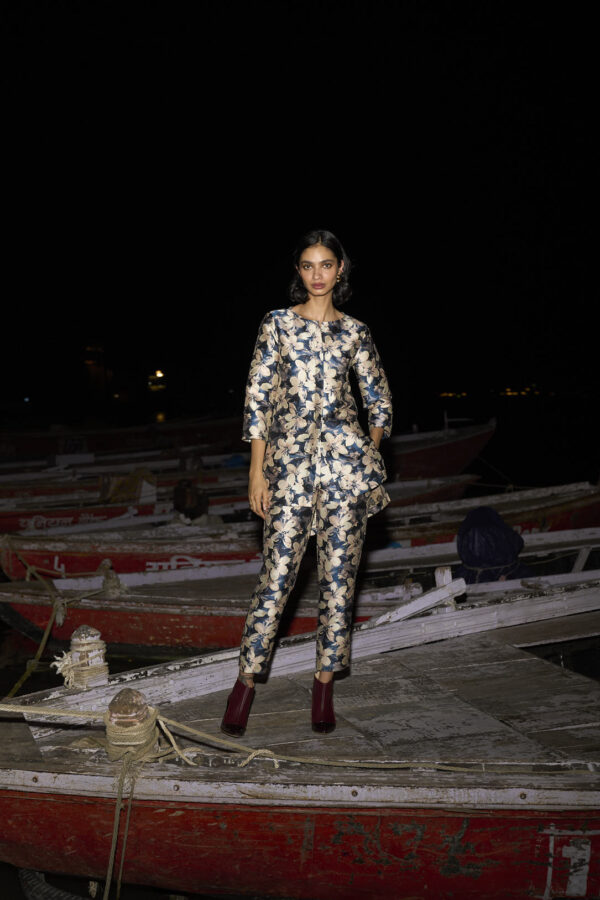Tapered Brocade Pant - Image 5