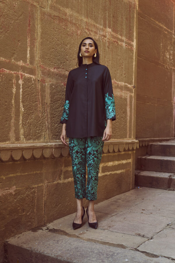 Gara Stitch Cuff Shirt - Image 7