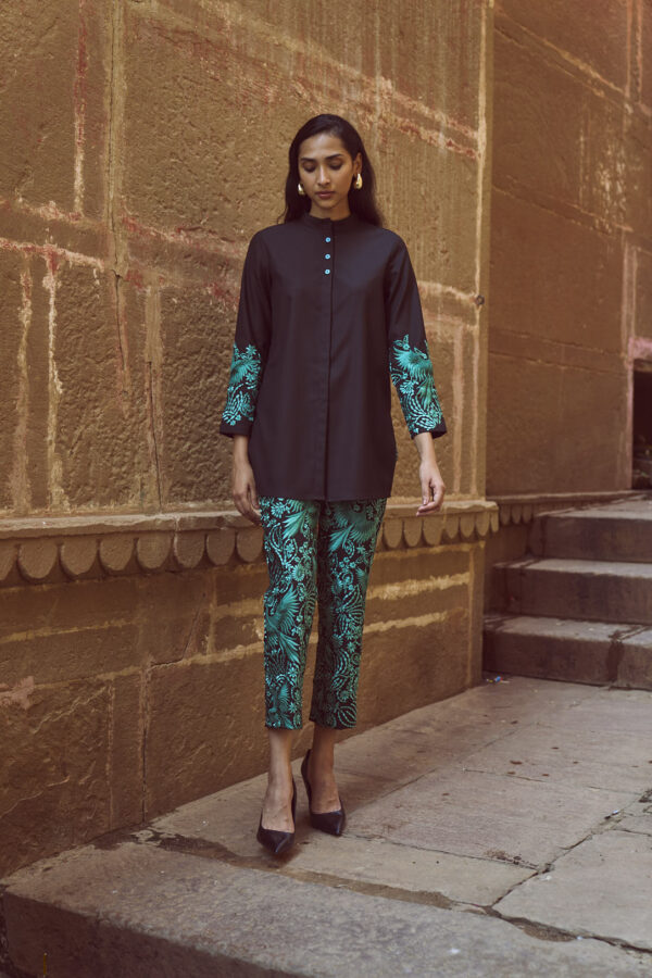 Gara Stitch Cuff Shirt - Image 9