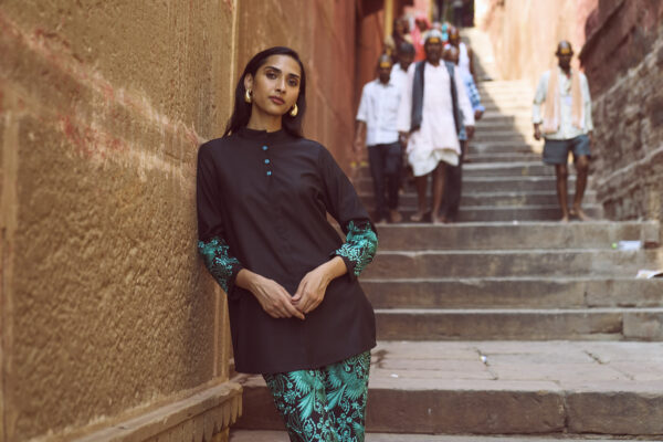 Gara Stitch Cuff Shirt - Image 15