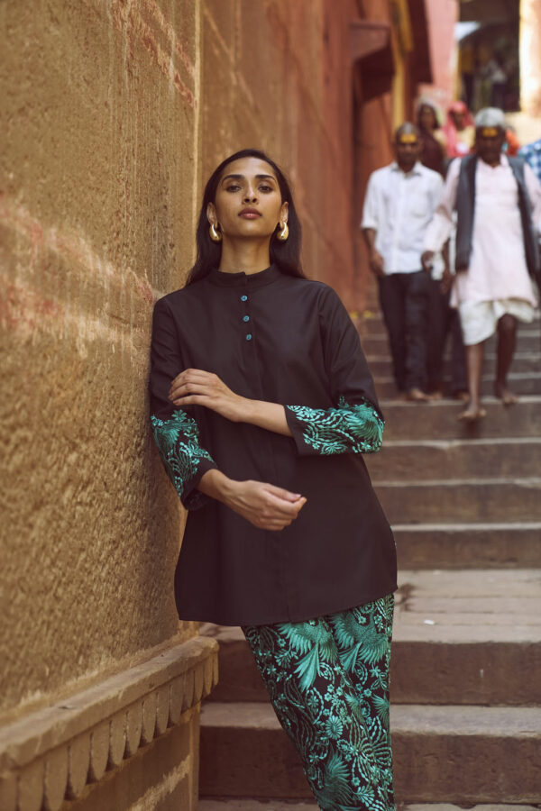 Gara Stitch Cuff Shirt - Image 16