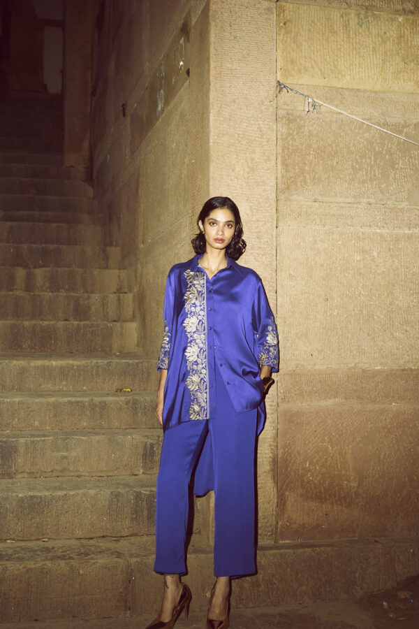Asymmetric Embroidered Set - Image 9