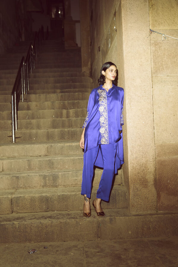 Asymmetric Embroidered Set - Image 13