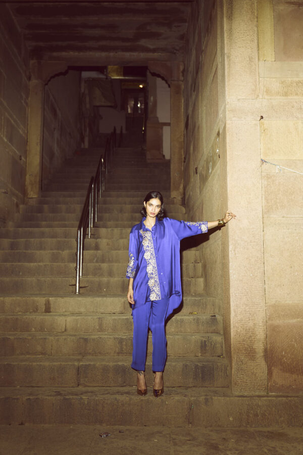 Asymmetric Embroidered Set - Image 25