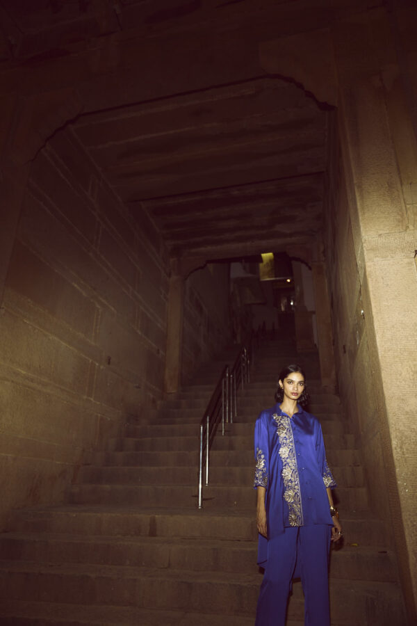 Asymmetric Embroidered Set - Image 28