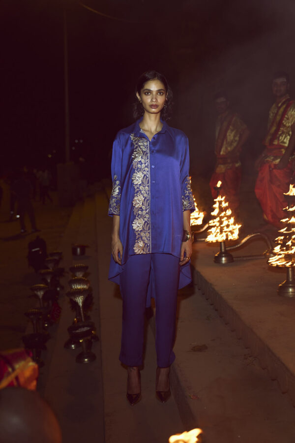 Asymmetric Embroidered Top - Image 10