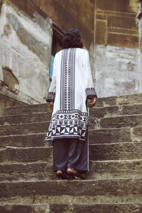 Geo Tribal Printed Pant Set - Image 14
