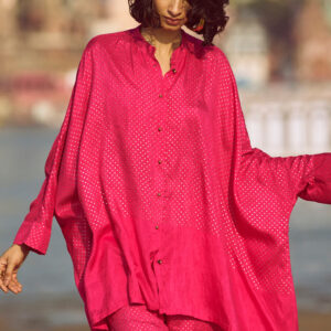 Dot Foil Print Shirt