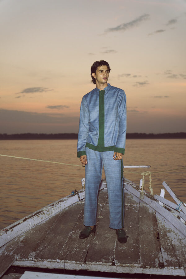 Contrast Panel Shirt - Image 13