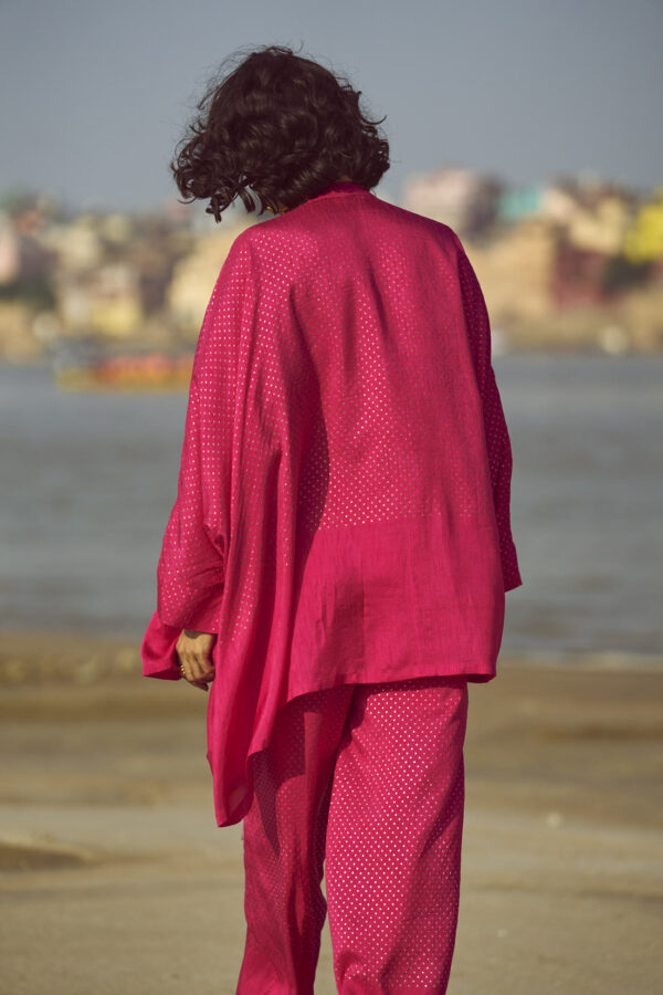Dot Foil Print Shirt - Image 16