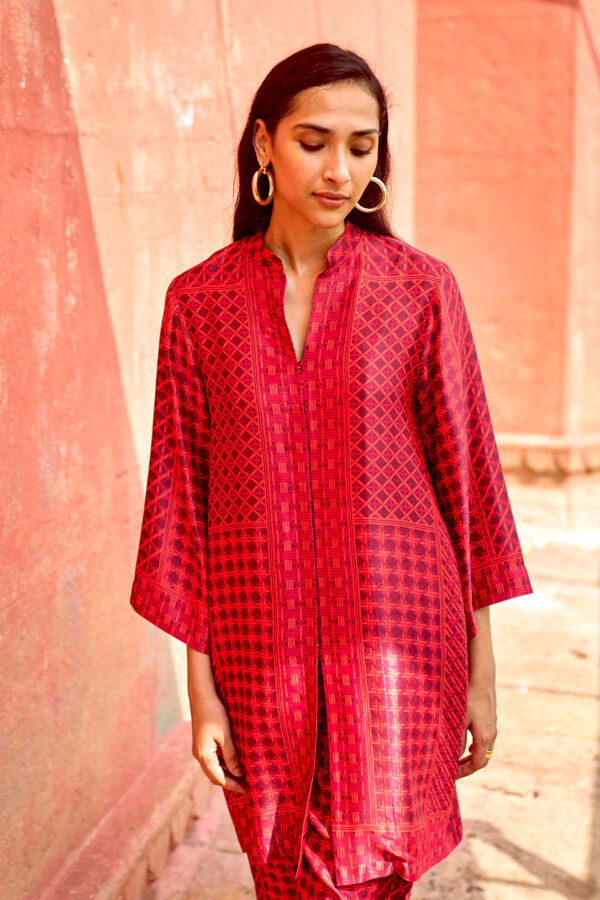Rattan Printed Top - Image 7
