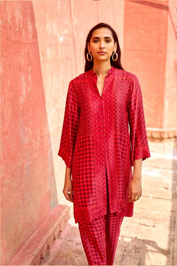 Rattan Printed Top - Image 5