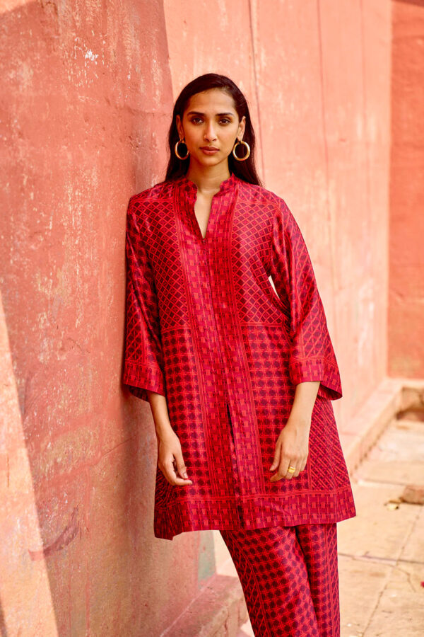 Rattan Printed Top