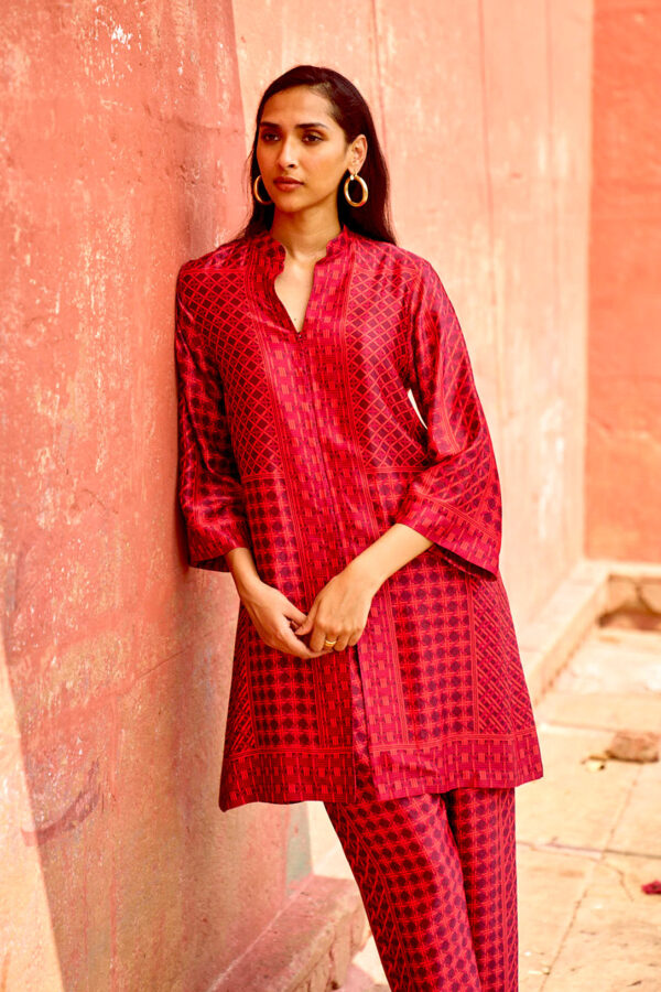Rattan Printed Top - Image 4