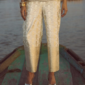 Brocade Wide Legged Pant