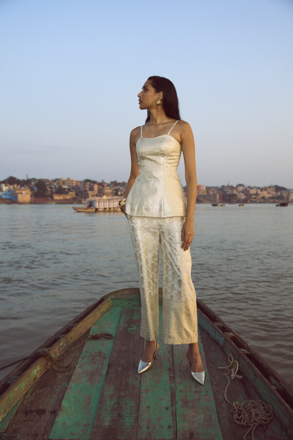 Brocade Corset Suit - Image 5