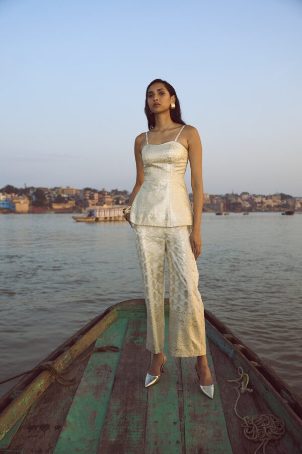 Brocade Corset Suit - Image 6