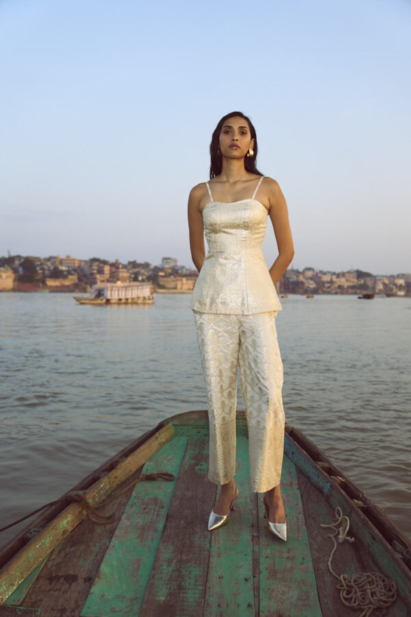 Brocade Corset Suit - Image 7