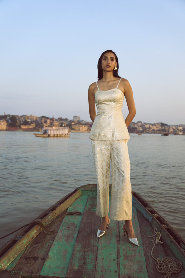 Brocade Corset Suit - Image 8