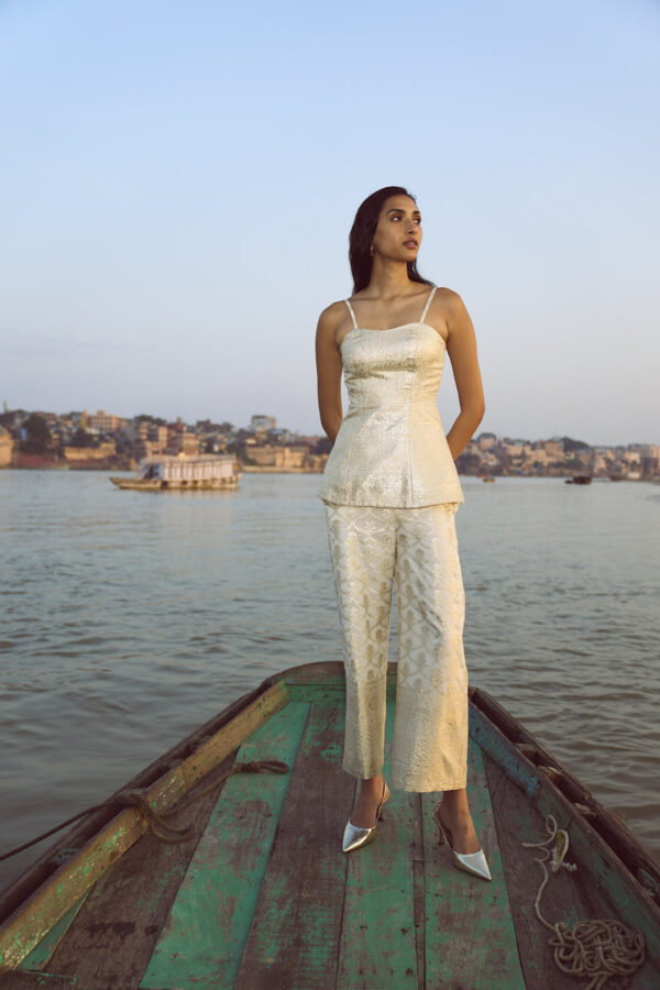 Brocade Corset Suit - Image 9