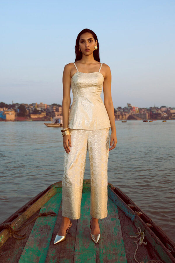 Brocade Corset Suit - Image 11