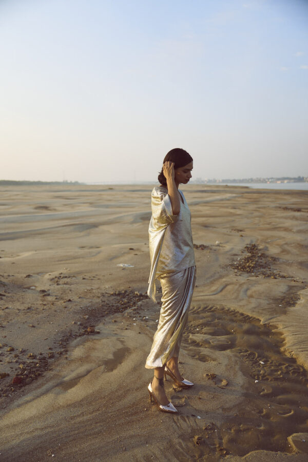 Shimmer Wrap Skirt - Image 14