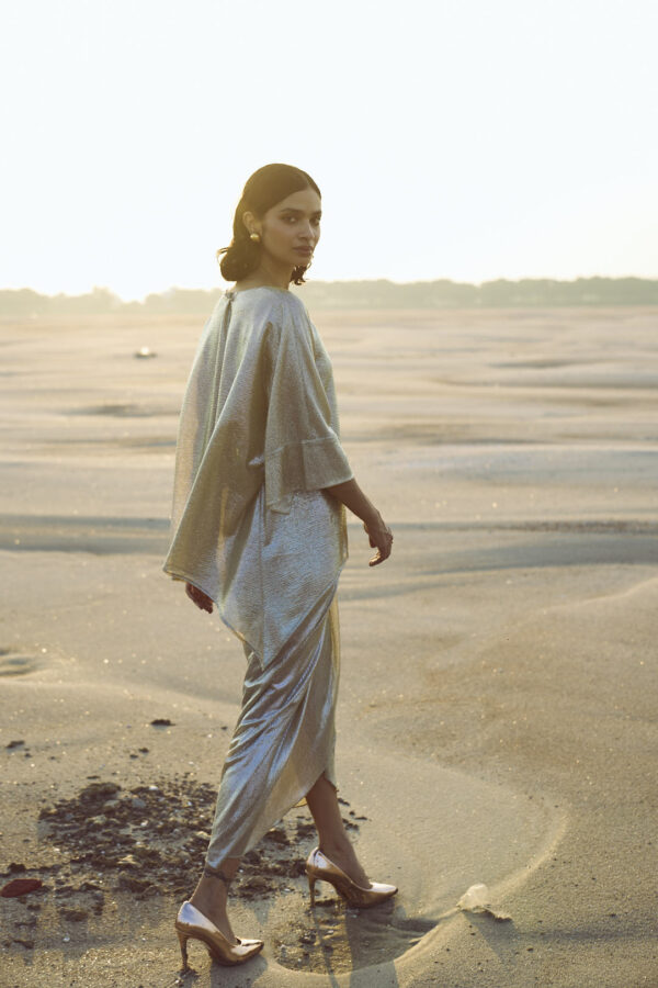 Shimmer Wrap Skirt - Image 16