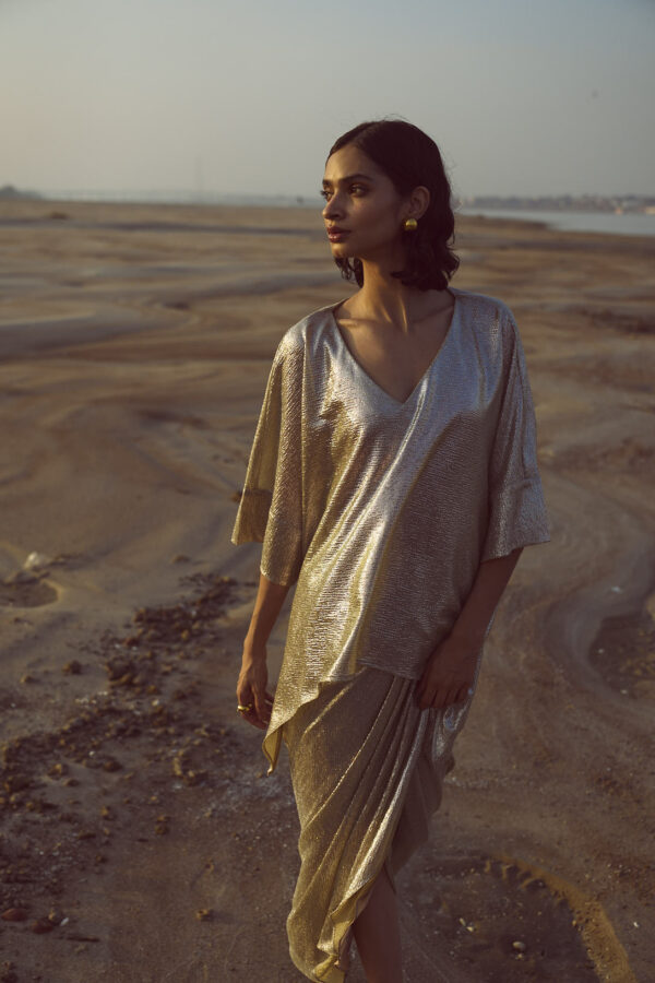 Shimmer Wrap Skirt Set - Image 24