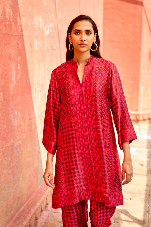 Rattan Printed Top - Image 6
