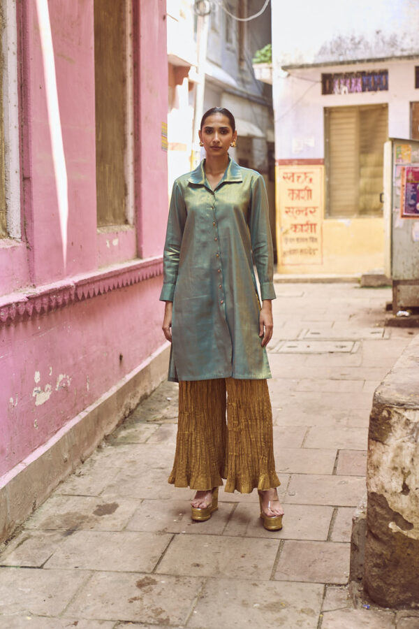Crushed Gold Pant - Image 8