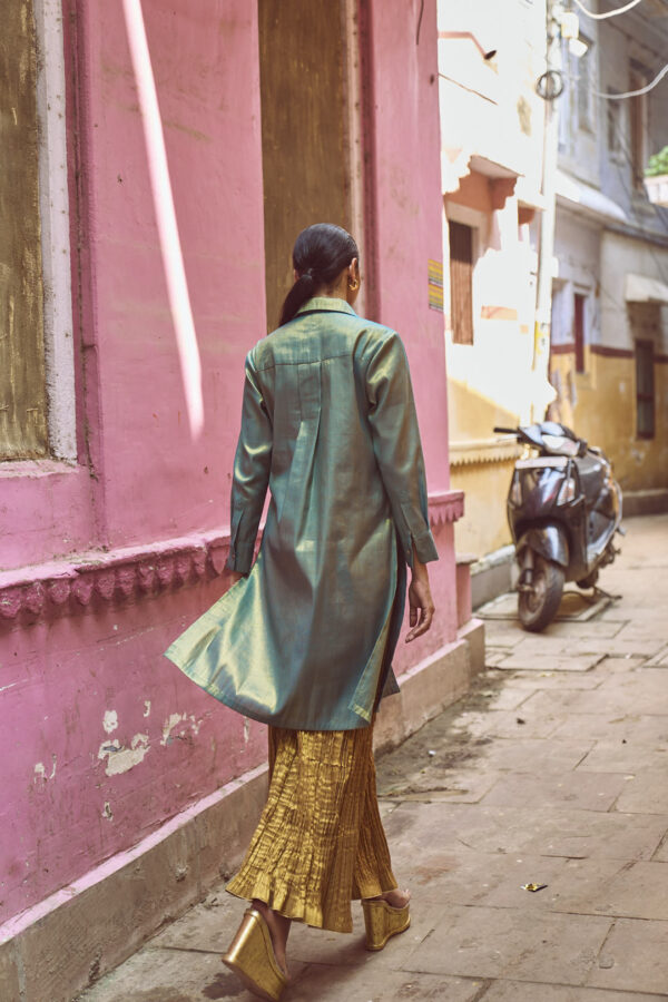 Crushed Gold Pant - Image 12
