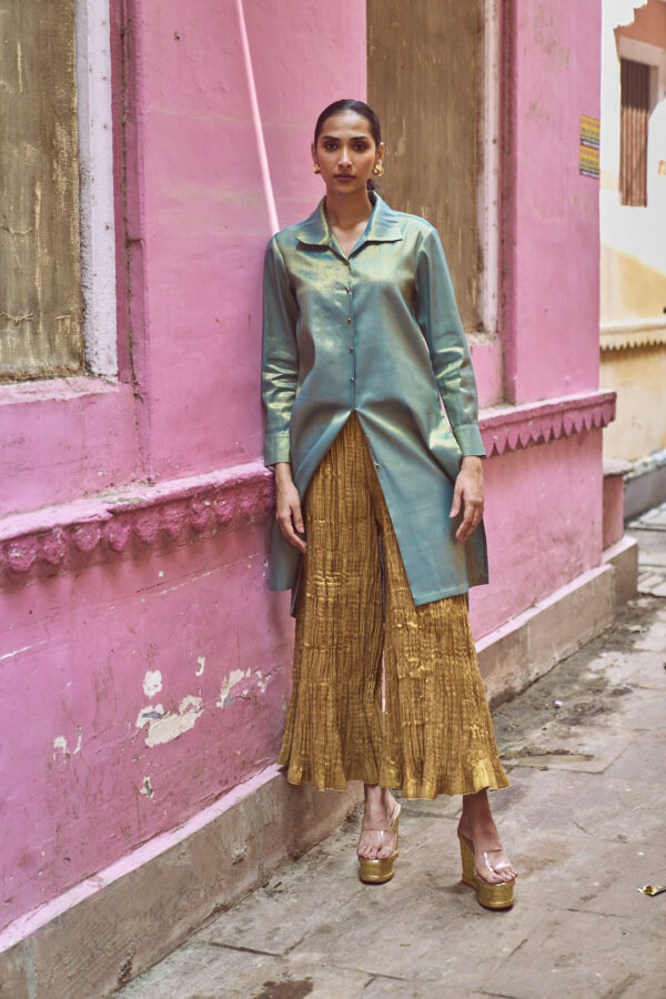 Crushed Gold Pant - Image 9