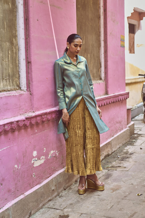 Crushed Gold Pant - Image 10