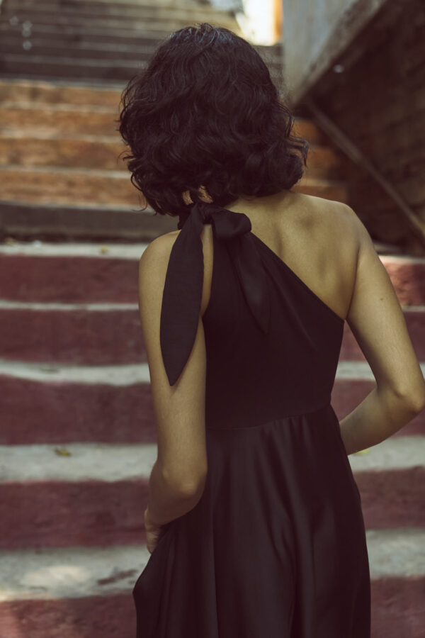 One Shoulder Fit & Flare Gown - Image 13