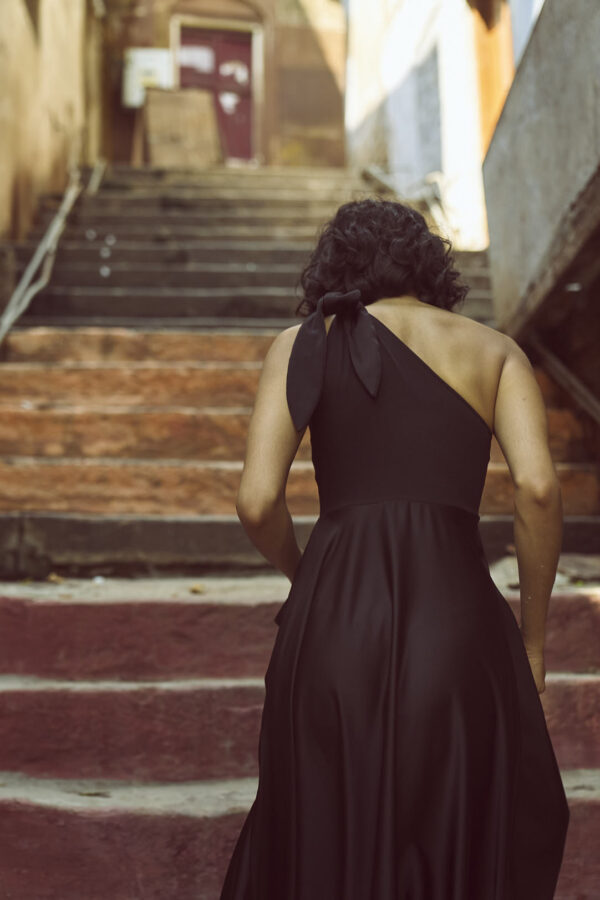 One Shoulder Fit & Flare Gown - Image 14