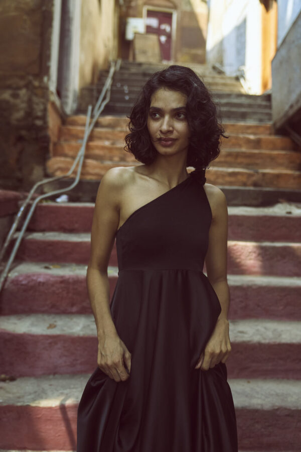 One Shoulder Fit & Flare Gown - Image 9