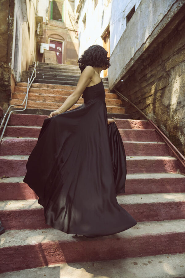 One Shoulder Fit & Flare Gown - Image 16