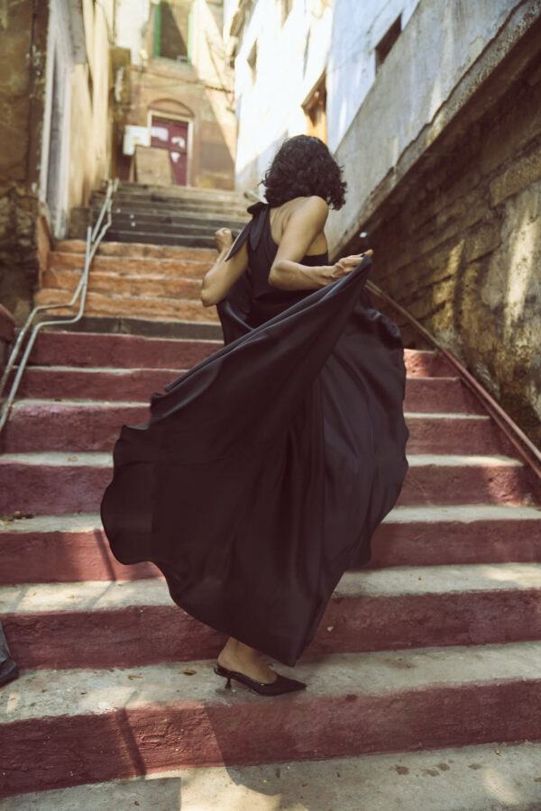 One Shoulder Fit & Flare Gown - Image 17
